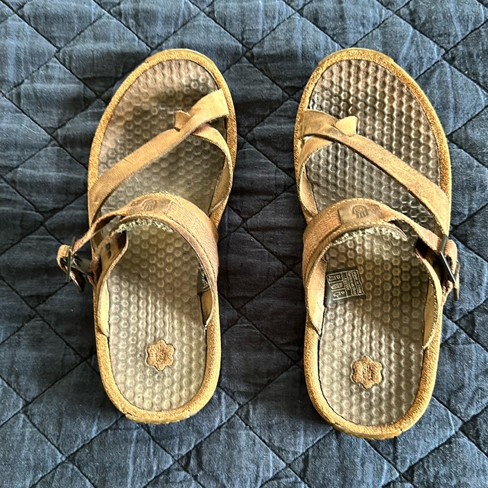 Teva sandals! I have LOVED these sandals! They are super comfortable!